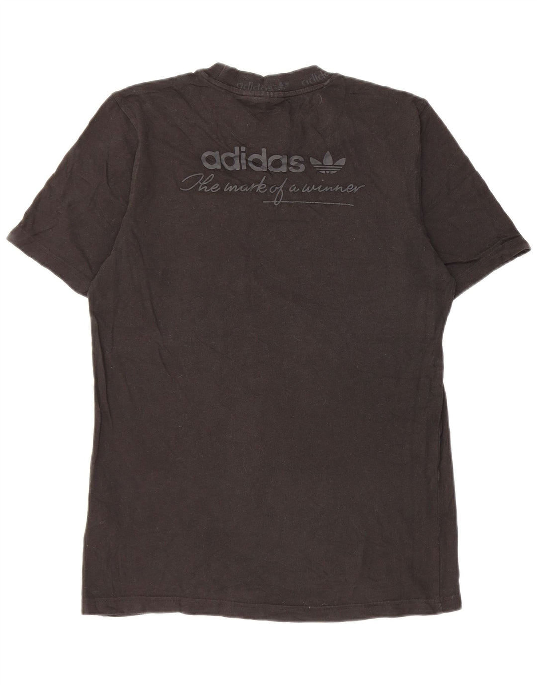 Adidas Мужская футболка Top Small Black Cotton