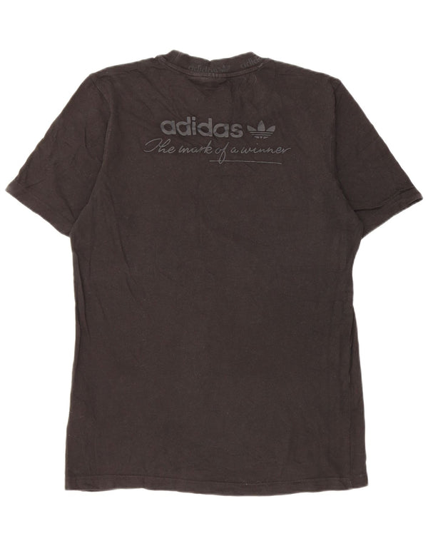Adidas Мужская футболка Top Small Black Cotton