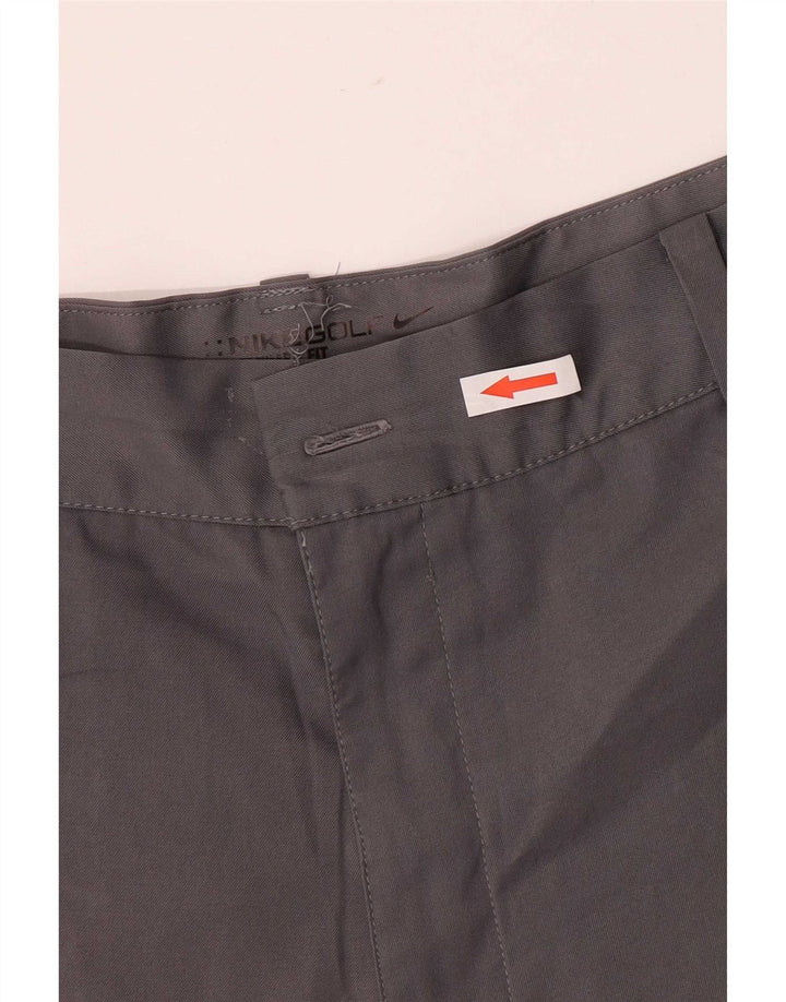 Мужские шорты чинос Nike Golf Standard Fit, большие размеры W36, серый полиэстер