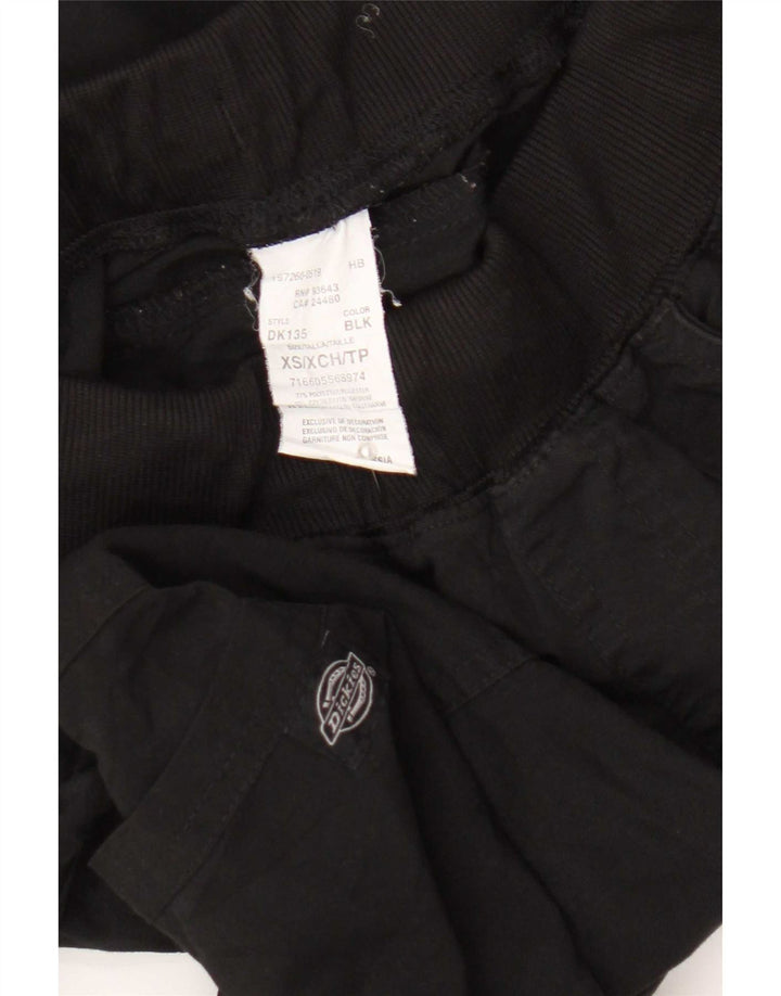 Женские прямые брюки-карго Dickies XS W26 L28, черные, полиэстер