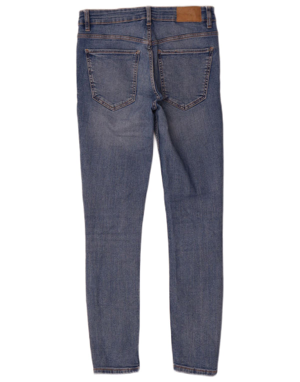 Женские джинсы скинни Zara EU 38, маленькие W28 L27, синие