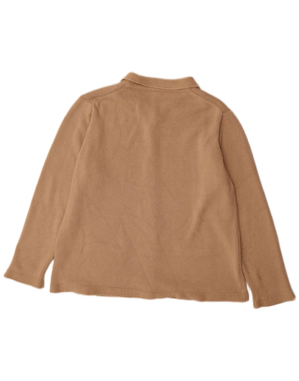 Женский кардиган Marks & Spencer UK 20 2XL Бежевый акрил