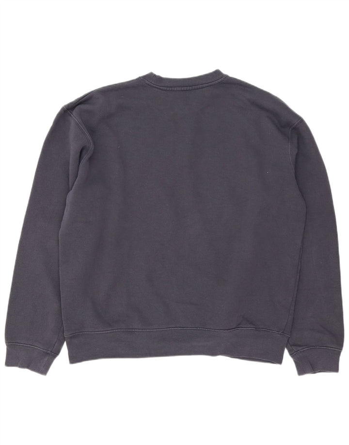 Мужской джемпер Zara, темно-синий, хлопковый, среднего размера