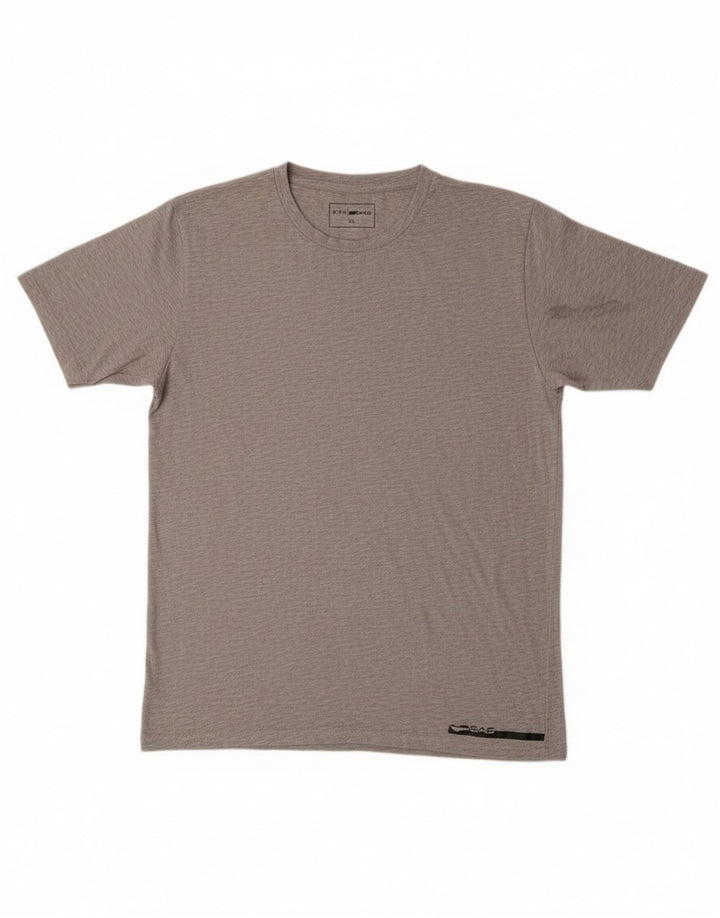 Мужская футболка Gas Top XL, серый хлопок