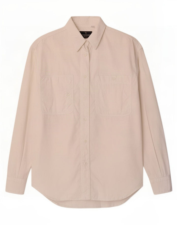 Женская рубашка оверсайз Trussardi UK 10 Small Off White