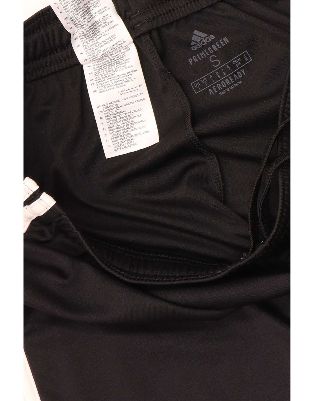 Мужские спортивные шорты Adidas Aeroready, маленькие черные из полиэстера
