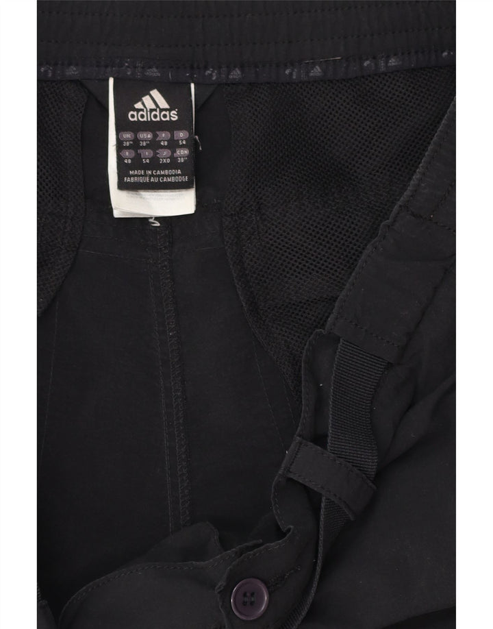 Мужские шорты чинос Adidas Climalite W38 XL, черный полиэстер