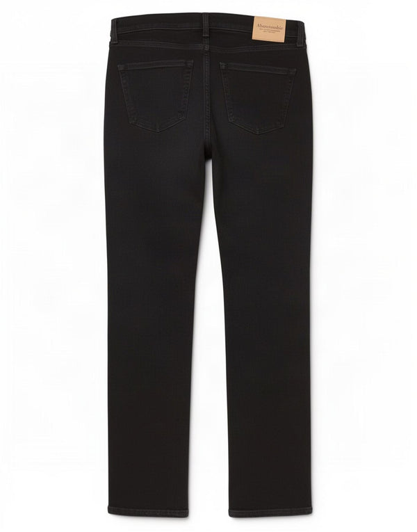 Abercrombie & Fitch Boys Straight Jeans 15-16 Years W32 L30 Black Cotton