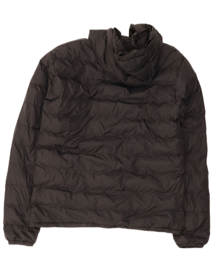 Мужская утепленная куртка с капюшоном Mountain Warehouse UK 38, средний черный нейлон