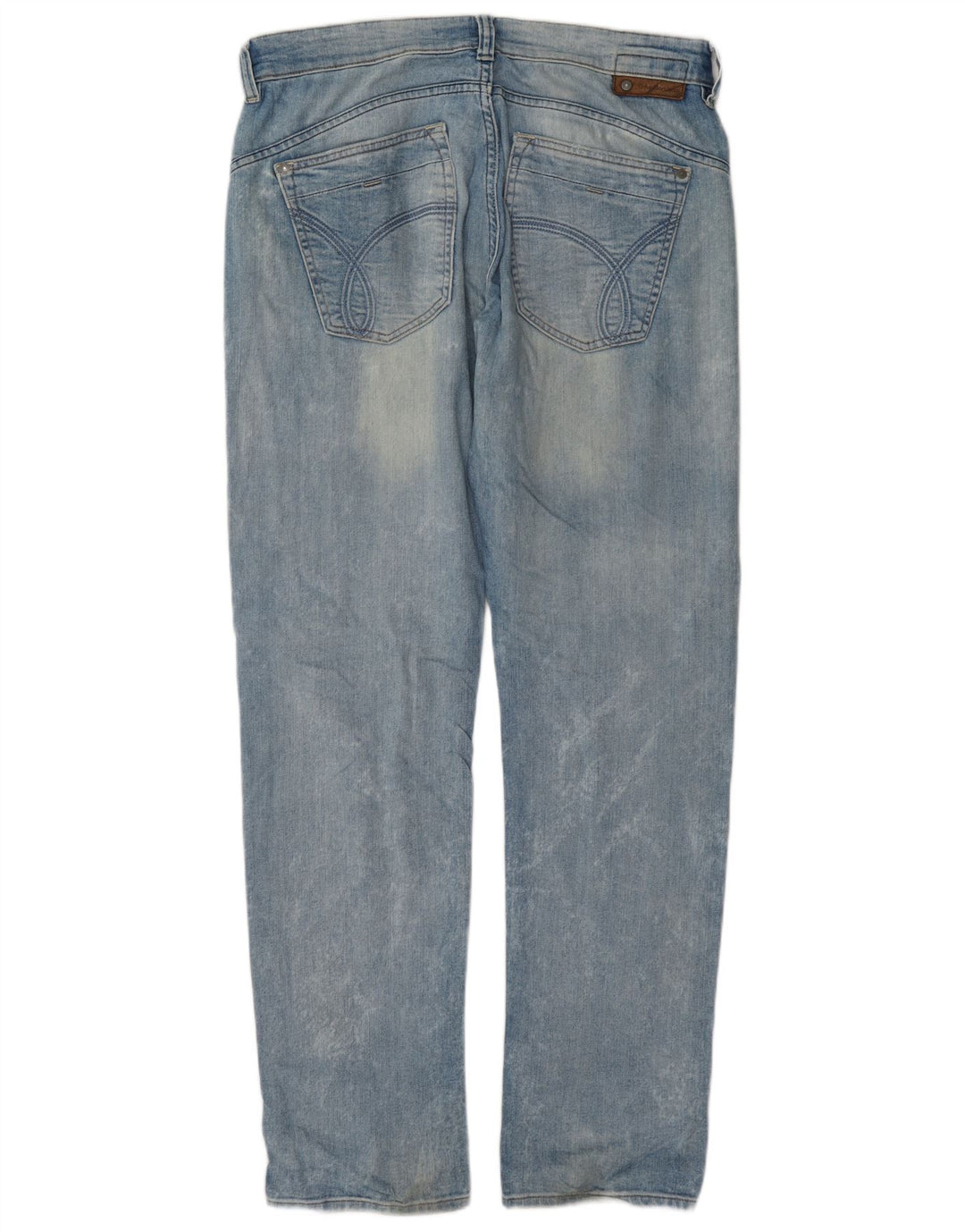 Мужские прямые джинсы Calvin Klein W32 L34 синие, хлопок