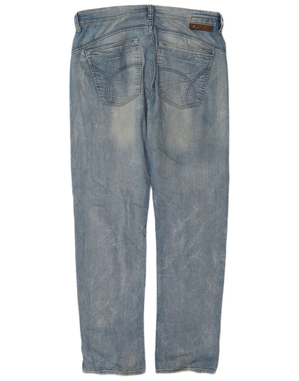 Мужские прямые джинсы Calvin Klein W32 L34 синие, хлопок