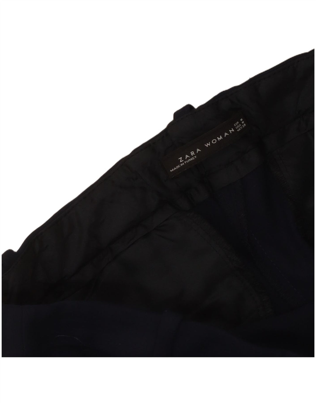 Женские узкие повседневные брюки Zara Medium W30 L27 Темно-синие