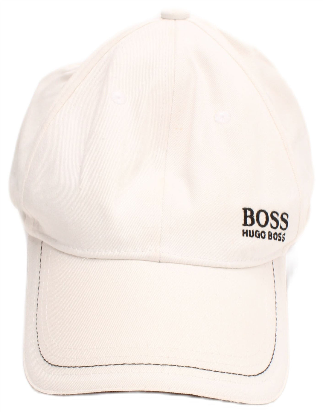 Мужская бейсболка с рисунком Hugo Boss, один размер, белый хлопок