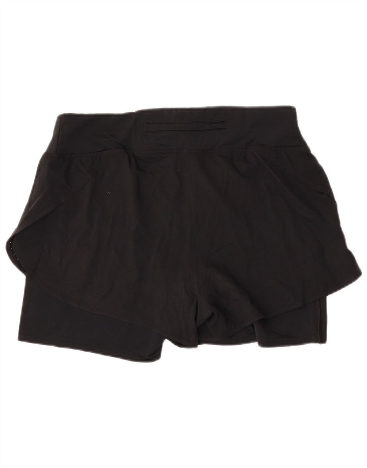 Женские спортивные шорты Nike Dri Fit UK 14, большие черные, полиэстер