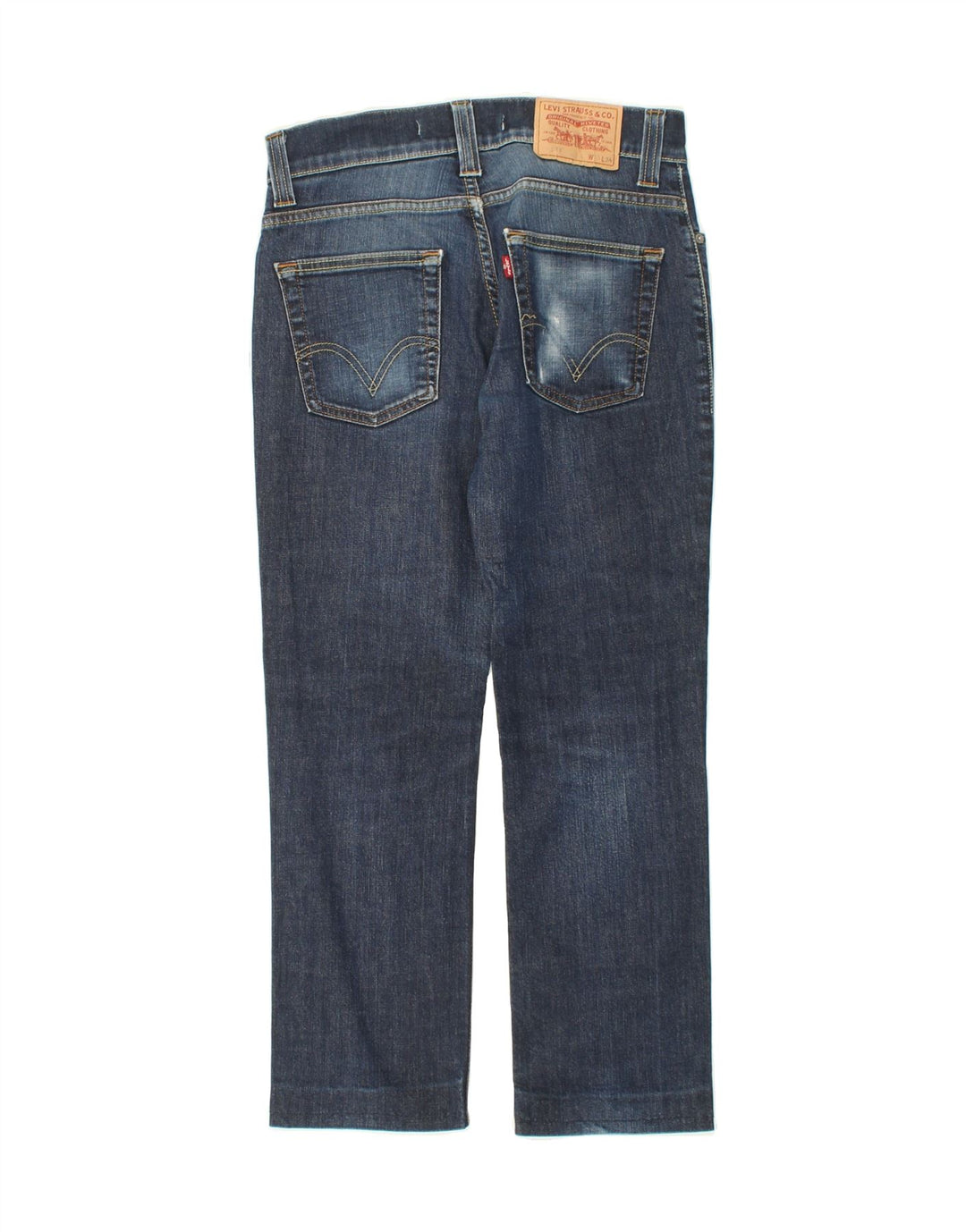 LEVI'S Womens 511 Slim Jeans W30 L26 Navy Blue Cotton Vintage Levi's and Second-Hand Levi's from Messina Hembry 