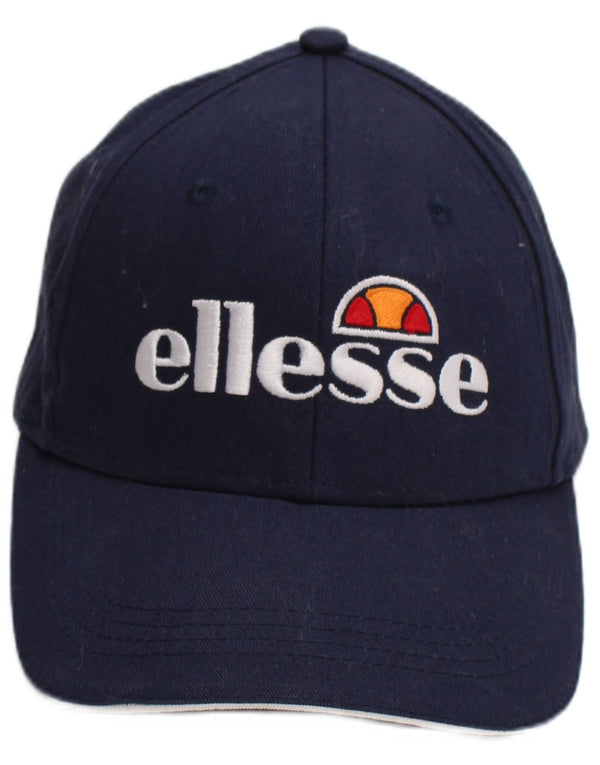 Мужская бейсболка Ellesse с рисунком, один размер, темно-синяя, хлопок