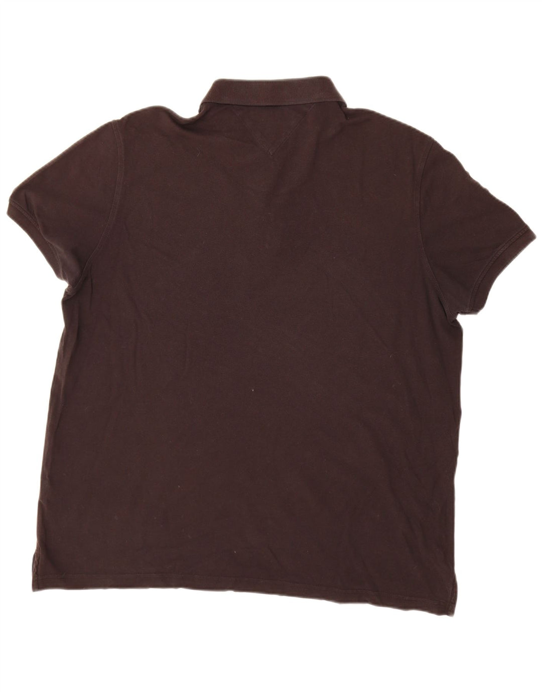 TOMMY HILFIGER Мужская рубашка поло стандартного кроя 2XL, черный хлопок