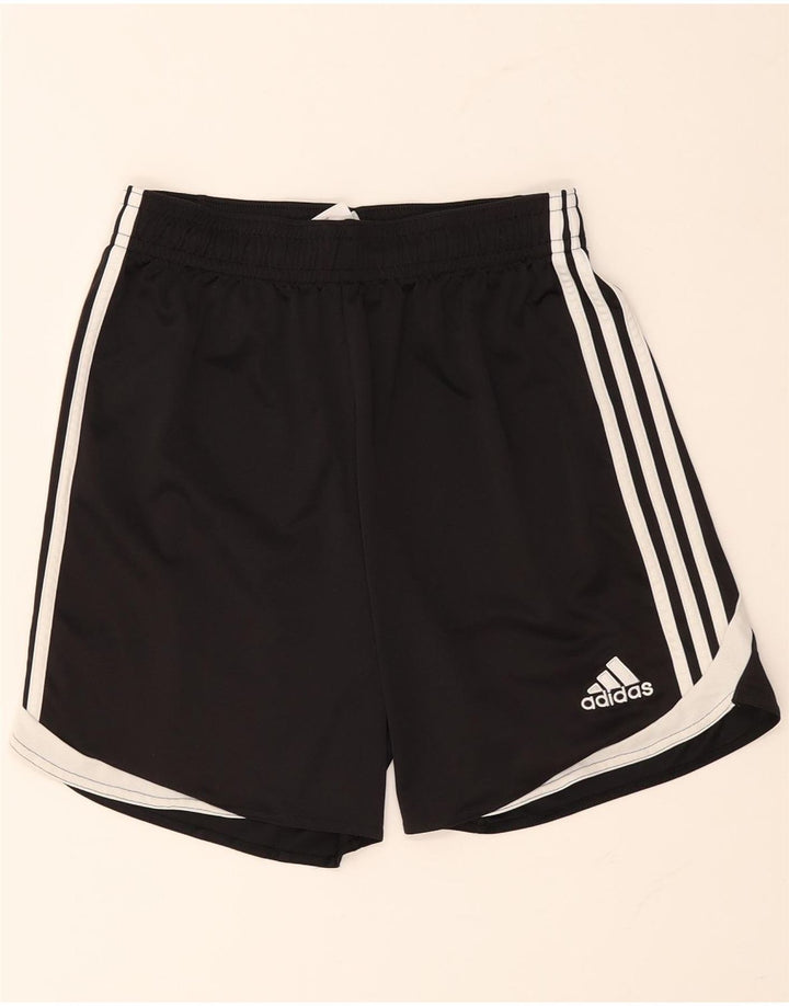 Мужские спортивные шорты Adidas Climacool, средний черный, полиэстер с цветными блоками