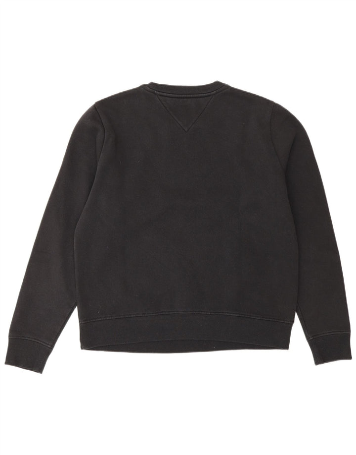 TOMMY HILFIGER Женский свитер с рисунком UK 10, маленький черный