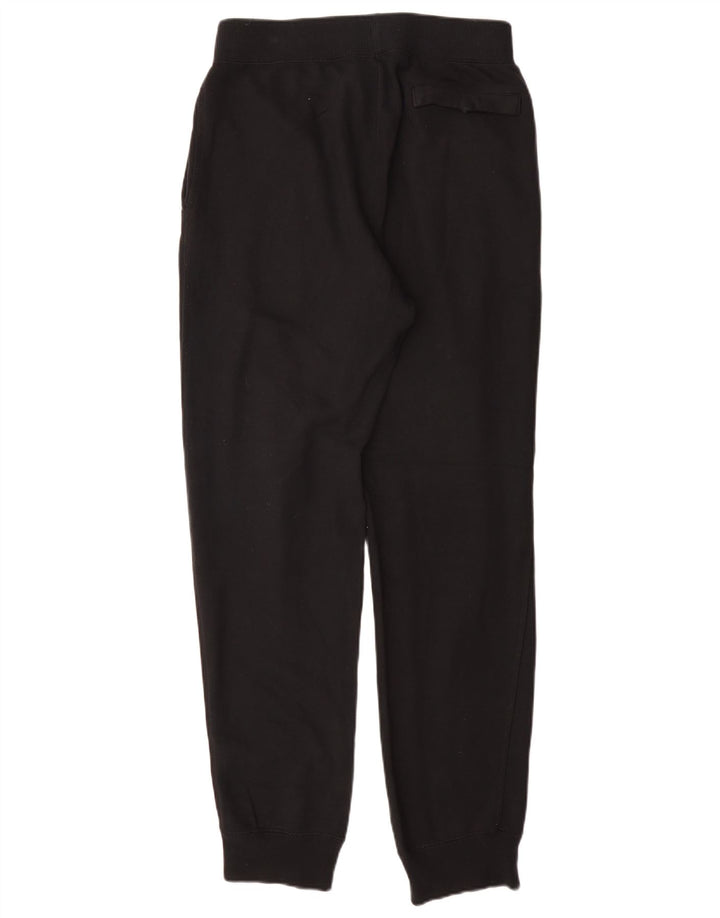 NIKE Mens Tracksuit Trousers Joggers Small  Black Cotton