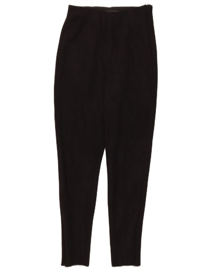 Женские узкие укороченные брюки Zara Medium W28 L26, черные