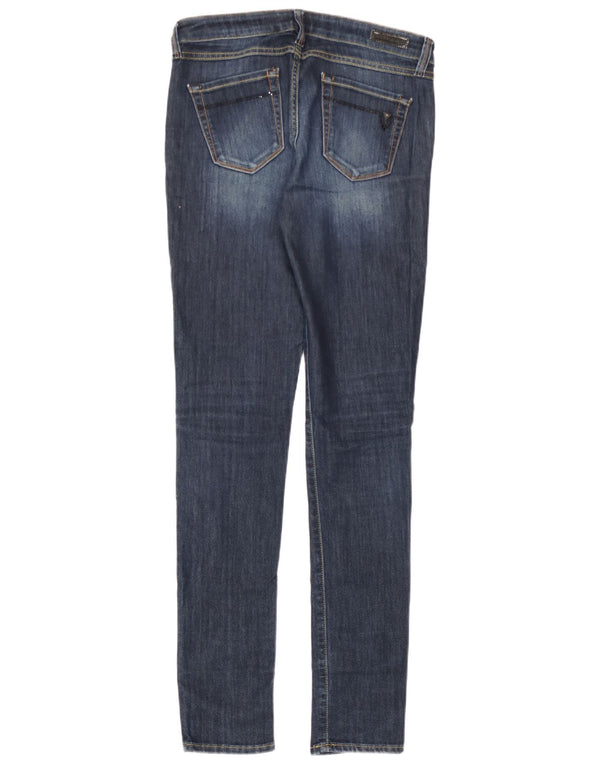 Женские джинсы скинни Guess Starlet W29 L31, синие, хлопок