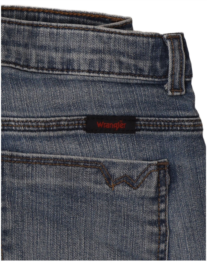 Женские джинсовые шорты Wrangler W30 средние синие