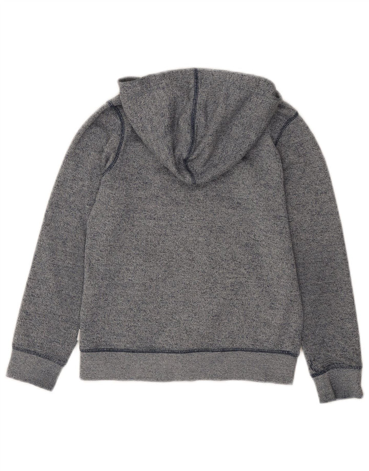 Свитер с капюшоном CONVERSE All Star на молнии для мальчиков 5–6 лет, синий в крапинку, хлопок