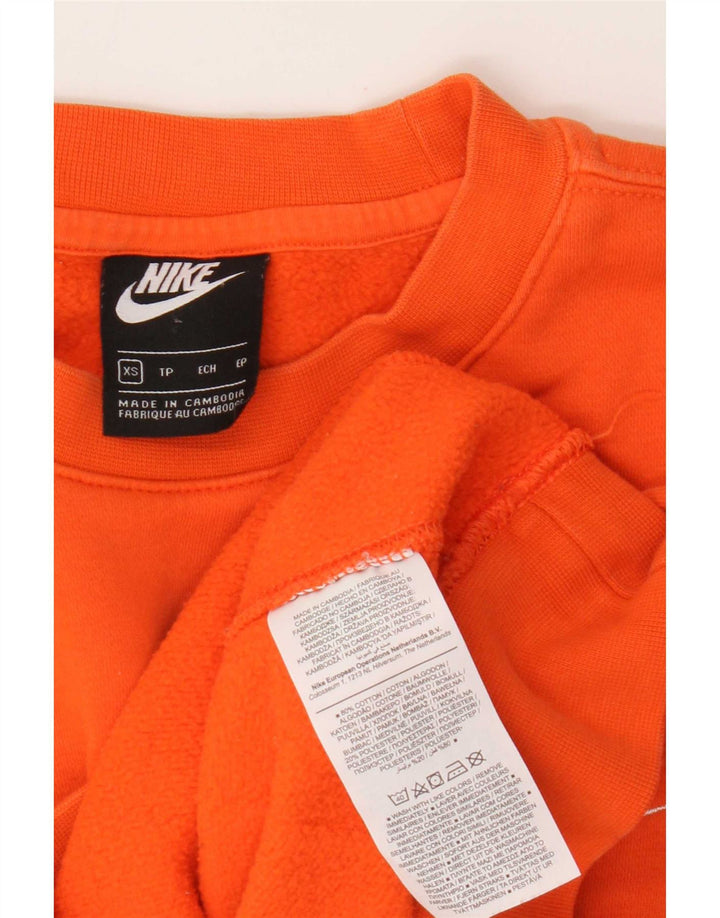 Мужской свитер Nike XS, оранжевый хлопок