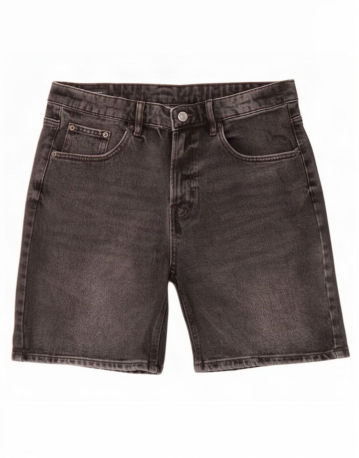 Мужские джинсовые шорты Zara EU 40 Medium W31 Серый хлопок