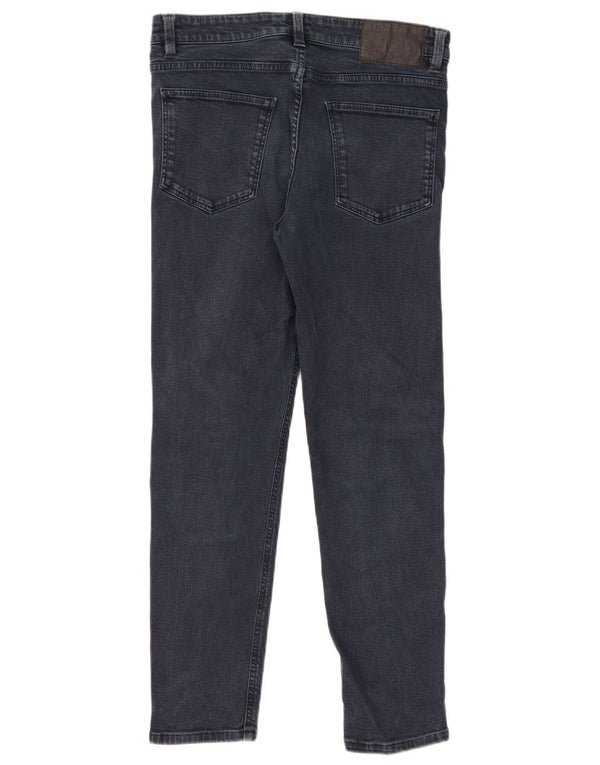 Мужские джинсы узкого кроя Zara EU 42, большие W32 L29, темно-синие