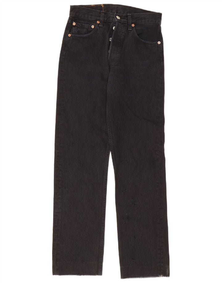 Женские прямые джинсы Levi's 501 W27 L30 черные