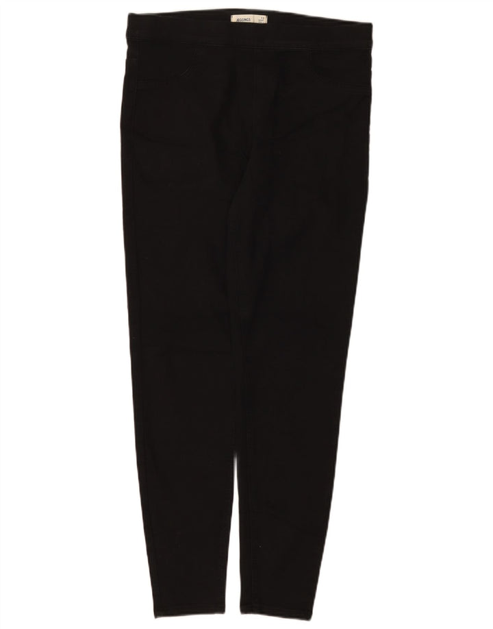 Женские короткие джеггинсы Marks & Spencer UK 12 Medium W30 L26 Черные