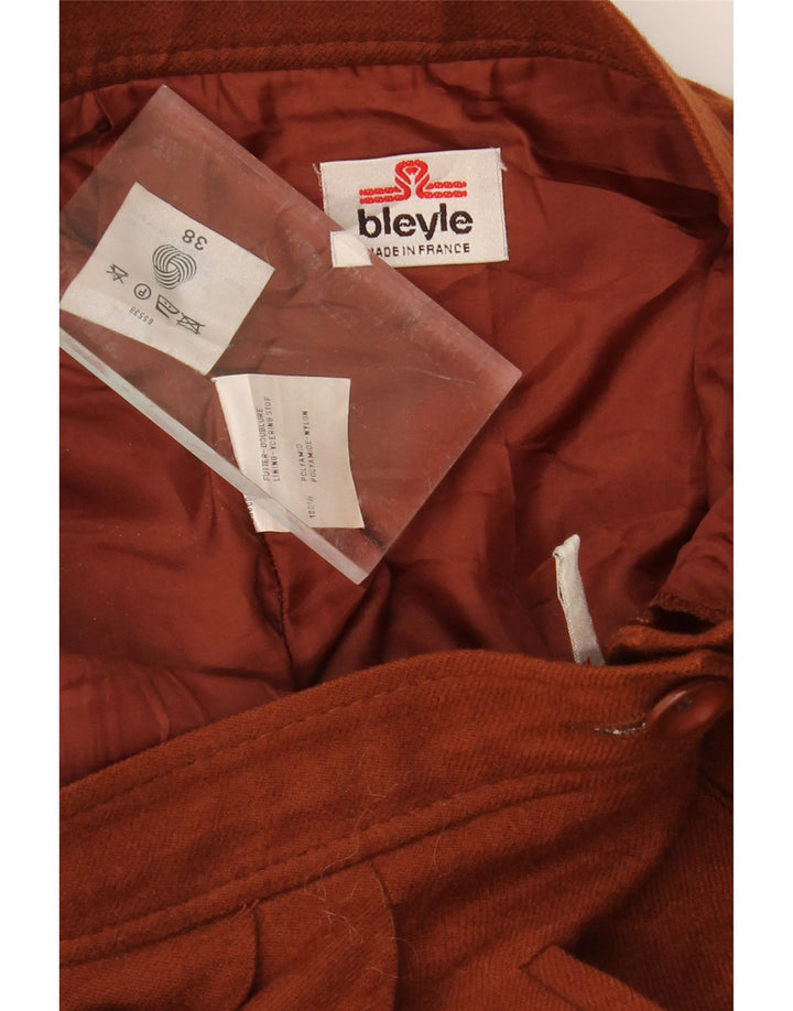BLEYLE Womens A-Line Skirt EU 38 Medium W28 Brown Wool Vintage Bleyle and Second-Hand Bleyle from Messina Hembry 