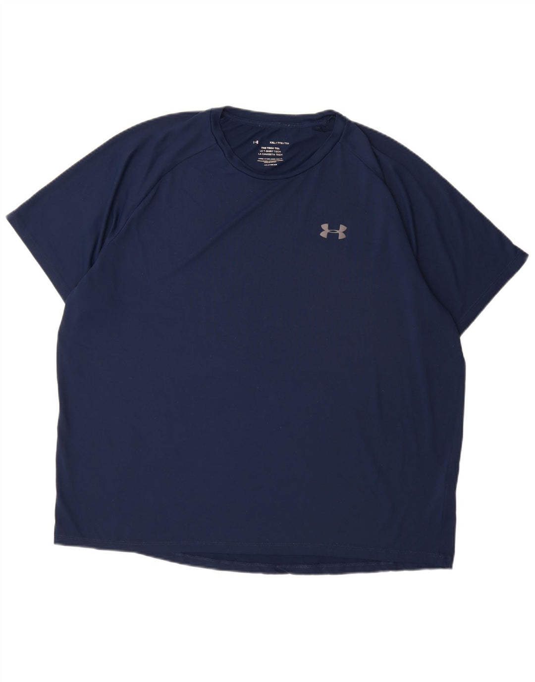 Мужская футболка Under Armour Top 2XL Темно-синий полиэстер