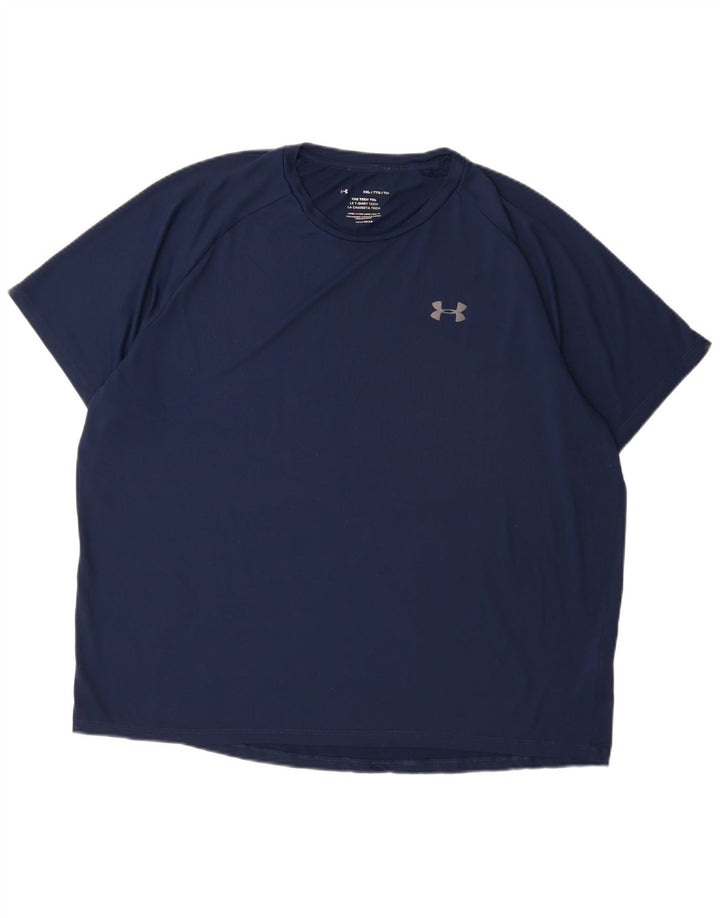 Мужская футболка Under Armour Top 2XL Темно-синий полиэстер