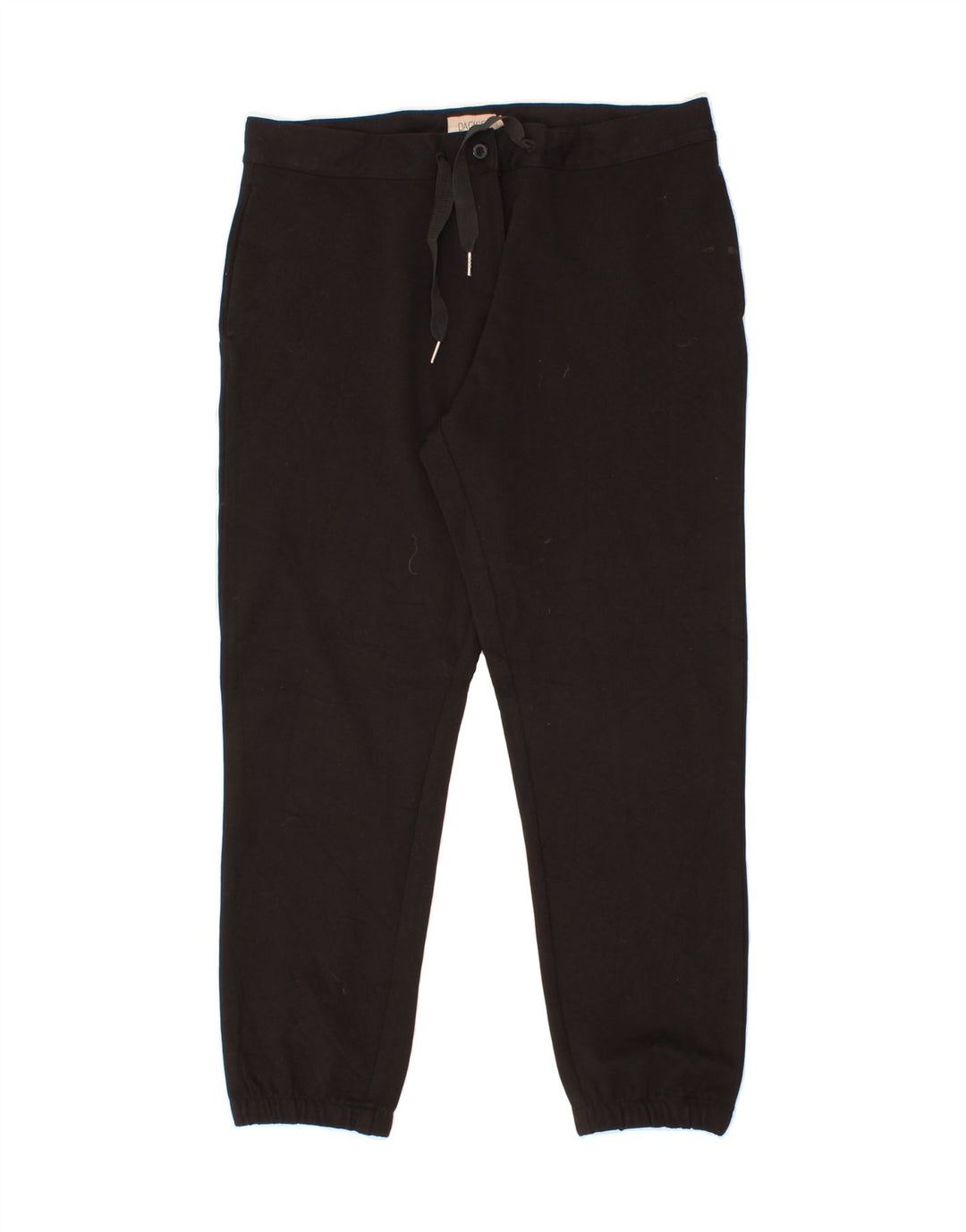 DACK'S Womens Joggers Chino Trousers Large W34 L29 Black Polyester Vintage Dack's and Second-Hand Dack's from Messina Hembry 