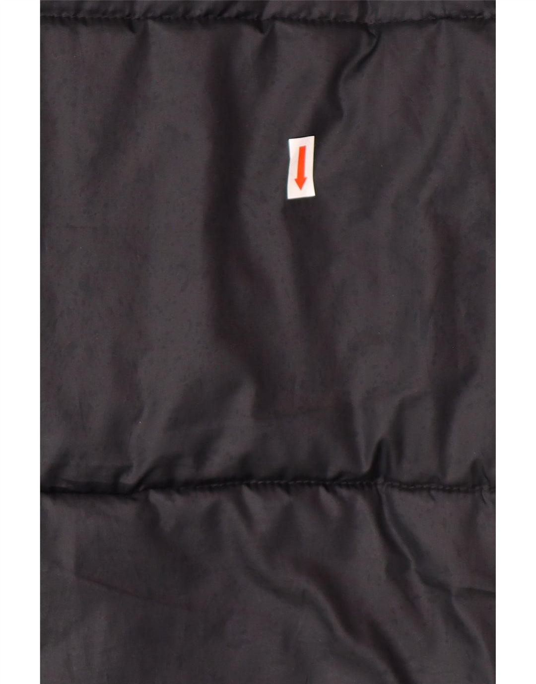 Женская стеганая куртка с капюшоном и графикой NIKE Therma-Fit UK 14, средний черный цвет