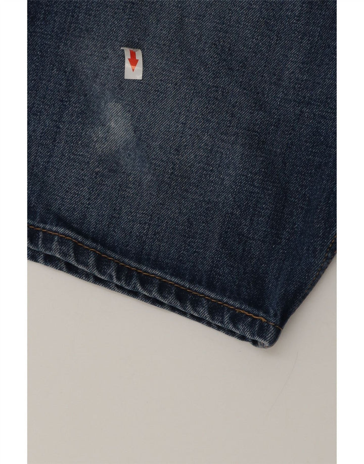 Мужские джинсовые шорты LEVI'S 502 W30, средний синий хлопок