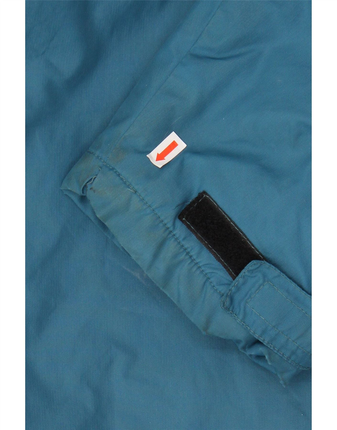 Мужская ветровка ASICS UK 42 XL, синяя, полиамид с цветными блоками