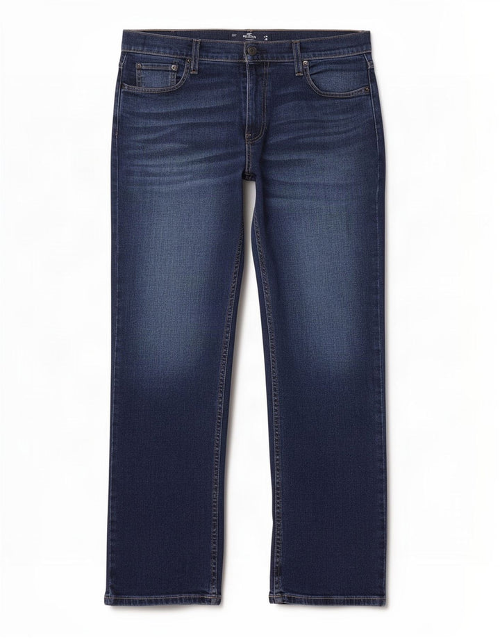 Мужские прямые джинсы Hollister W34 L30 синие