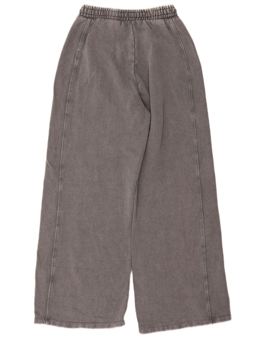 Женские широкие спортивные брюки Zara UK 12, средний серый цвет