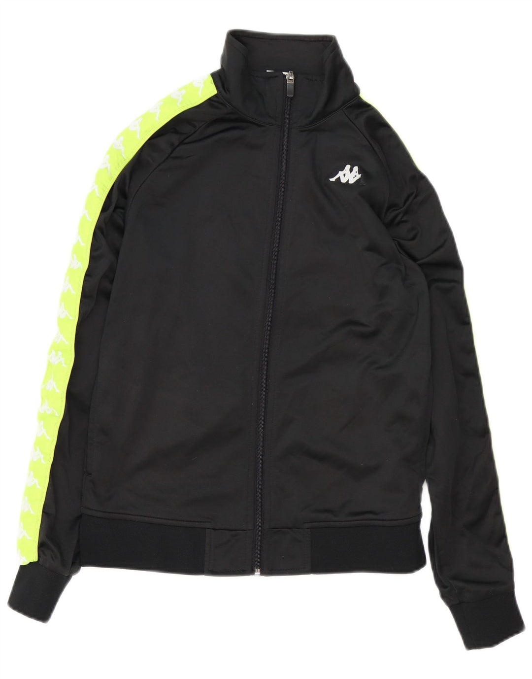 KAPPA Полный спортивный костюм с рисунком для мальчиков 15–16 лет, черный, полиэстер с цветными блоками