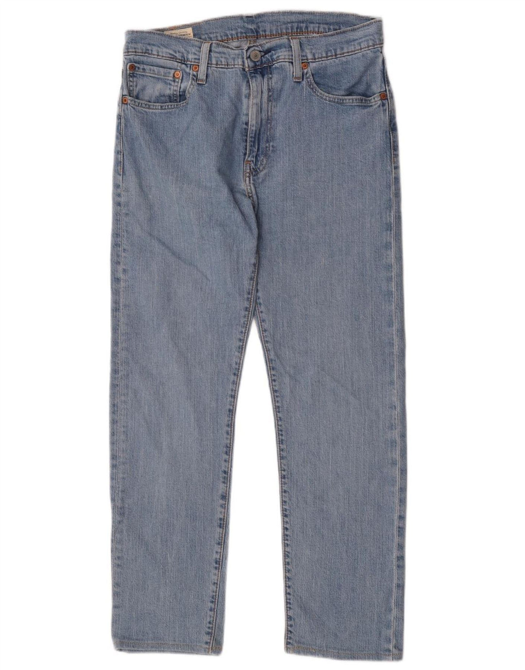 Мужские зауженные джинсы Levi's 502 W32 L28 синие, хлопок