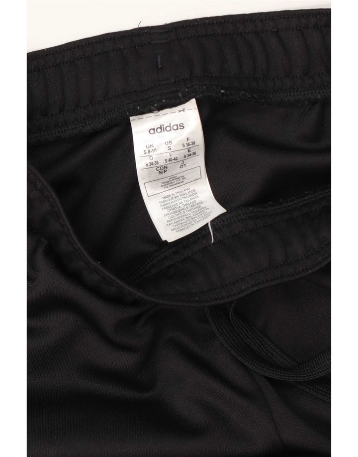 Женские спортивные брюки Adidas Climalite UK 8/10, маленький черный полиэстер