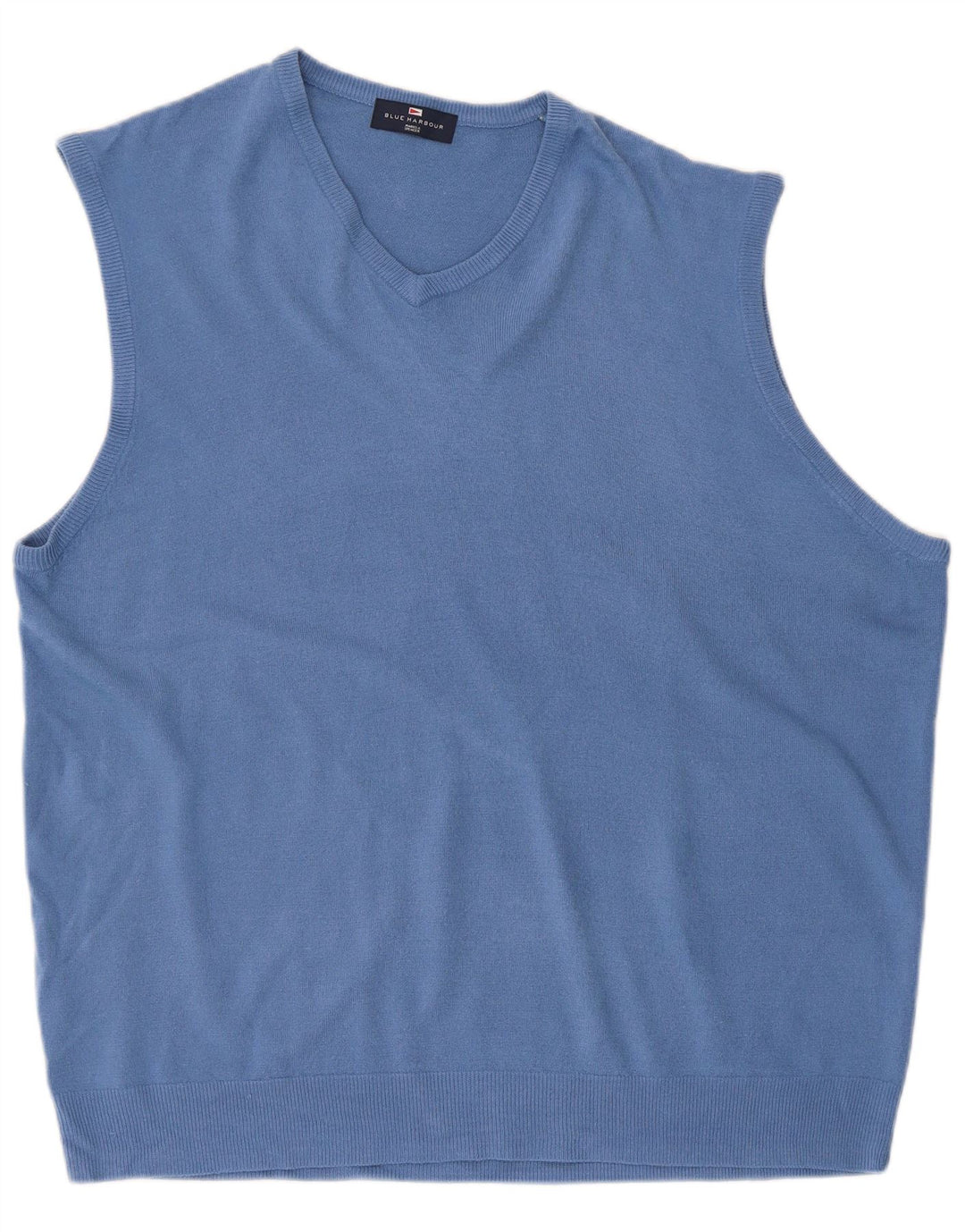 Мужская майка Marks & Spencer Blue Harbour Vest 2XL, синяя акрил