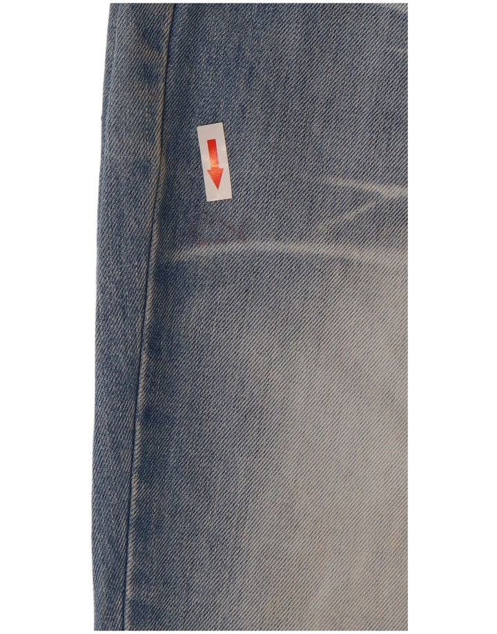 Женские капри Levi's W32 L22, синие, хлопковые, классические