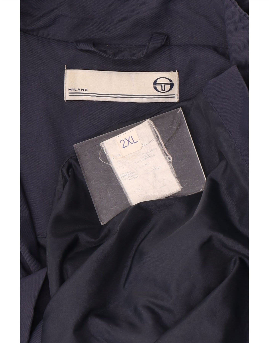 Мужская универсальная куртка Sergio Tacchini UK 44 2XL Темно-синий нейлон