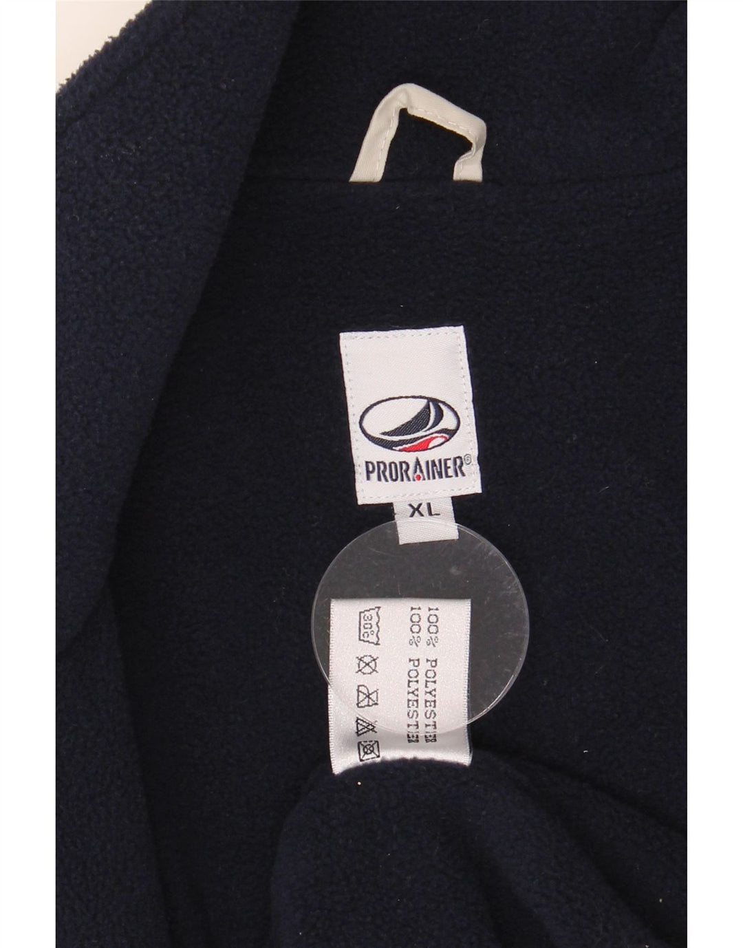 PRO RAINER Mens Bomber Jacket UK 42 XL White Polyester Vintage Pro Rainer and Second-Hand Pro Rainer from Messina Hembry 