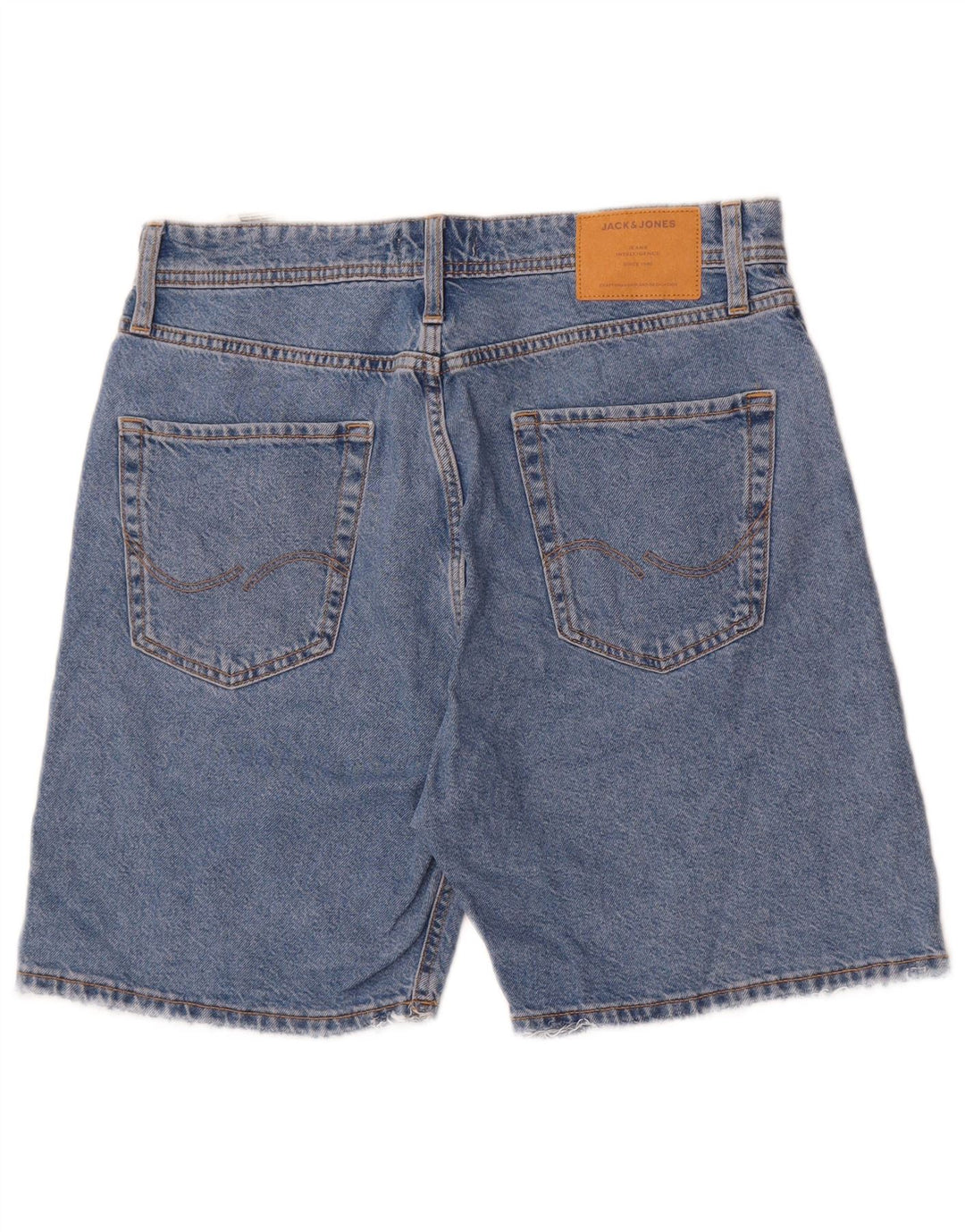 Мужские джинсовые шорты Jack & Jones Medium W32 Синие, хлопок